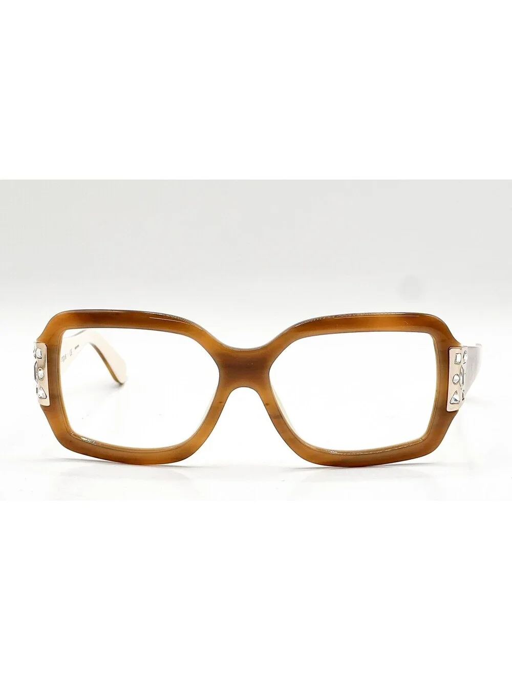Vogue VO 2563S-B 1601/13 Light Brown/Cream Authentic Eyeglass Frames 56-14